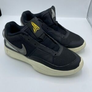 Nike Ja Morant 1 Black/Smoke Grey size 7.5 MEN’S BASKETBALL SHOES